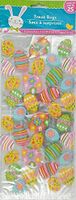 Easter Egg Treat Sacks & Ties 11.5”x5”x3”, 25 Bags/Pk