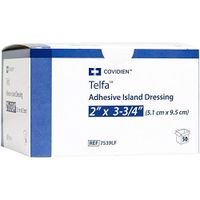 TELFA Island Dressing Part No. 7539LF KENDALL HEALTHCARE PROD. MMED-KND7539LF Pack