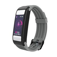 Smart Watch, Activity Tracker with Smart Body Fat Watch Monitor for Women, Slim Heart Rate Blood, Calorie Counter Compatible iOS and Android Phones (Gray)