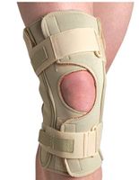 Swede-O Hinged Knee Wrap ROM Med Beige