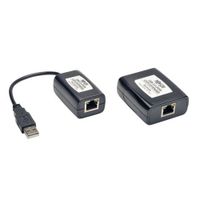 TRIPP LITE B203-101-PNP 1-Port USB 2.0 Over Cat5 Cat6 Extender Hub Transmitter and Receiver