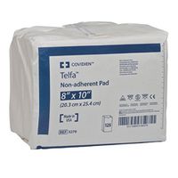 Kendall Telfa Ouchless Non Adherent Dressing Strips 8"X10" Non Sterile - Pack of 125 - Model 3279 by Kendall/Covidien