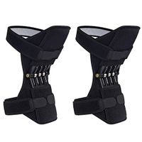 Breathable Joint Support Knee Pads Recovery Brace - Non-Slip Pain Relief Knee Lift Leg Band - Protective Sports Knee Stabilizer Pads Rebound Spring Force Knee Power Enhancer Booster