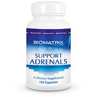 Supplement for Adrenal Health, DHEA, Pregnenolone, 5-MTHF, B Vitamins, Vitamin C, Adaptogens - for Fatigue, Stress, Hormone Balance - 120 Count Vegetarian Caps