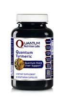 Quantum Turmeric, 60 Veg caps - Quantum-State Turmeric from India for Quantum Liver Support