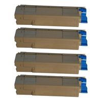 Amsahr compatible with Brother DR400/DR500/DR510/1250 Compatible Replacement Toner Drums 4-Pack