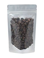 BAP 2 oz Clear/Black Stand Up Pouch with Zip and Tear Notch (300 pcs)