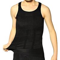 Shop Flash 3 in 1 Oblique, Waist and Lower Back Supporting Body Firming Compression Undershirt Men's, Black, X-Large