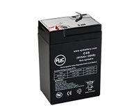 Cyclops Thor S250 2.5M CP CYC-5250 6V 5Ah Spotlight Battery - This is an AJC Brand Replacement