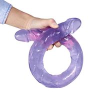 SixT Women Underwear 22 Inch Women and Men Double Sided Big Toy Real Feel Soft Flexible Double Head Massage Tool for Couples 02