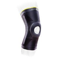 DonJoy Performance Deluxe Knit Knee Sleeve with Stays and Buttress - Mid-Level Support Knee Brace for PFPS, Sprains, Instabilities - Medium