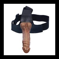 Realistic Veining 8in Massaging Wand, Adjustable Belt Härnéss for Couples Games, Lesbian Toy Kindle Prime Transportation