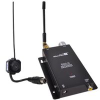 Omni Microcam Wireless Surveillance Camera Kit with Wireless Receiver and Mini Wireless Camera