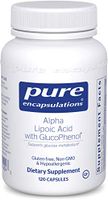 Pure Encapsulations - Alpha Lipoic Acid with GlucoPhenol - Hypoallergenic Water- and Lipid-Soluble Antioxidant Supplement - 120 Capsules