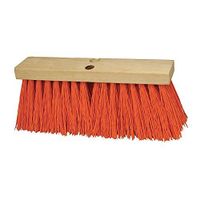 Kraft Tool CC197-01 24" Heavy-Duty Orange Sweeping Broom w/o Handle