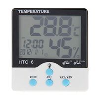 Medical Temperature Thermometers Indoor Illuminated Celsius and Fahrenheit Temperature/Hygrometer, Digital with Screen Display Date and Clock Thermometers