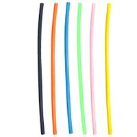 Simple Modern Reusable Plastic Straws - Fits Classic, Voyager, Scout and Cruiser Lids - 6 Pack - Assortment 1