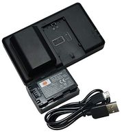 DSTE Replacement for 2X NP-FZ100 (Upgraded) + Rapid Dual Charger with Micro USB Cable Compatible Sony Alpha 9 A9 A9S Alpha 9R A9R Alpha 9S A7II A7RIII ILCE-7RM3 VG-C3EM Grip as NPA-MQZ1K BC-QZ1