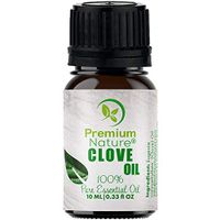 Organic Aromatherapy Clove Essential Oil - 100% Pure Essential Oil for Hair, Skin and Diffuser Best Therapeutic Grade Essential Oil (10mL) (Clove)