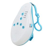 QAIYXM Baby Sleep White Noise Machine Soothers Sound Record Voice Sensor with 8 Soothing Sound Auto-Off Timer Baby Monitor