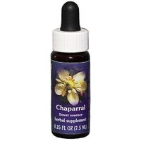 Chaparral Dropper, 0.25 oz by Flower Essence Services (Pack of 2)