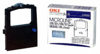 Okidata Black Nylon Ribbon for Microline 320/321 Printers -5/6-Inch x 2 Yards