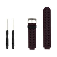 Tkasing Replacement Silicone Smart Wrist Watch Accessory Band Strap for Garmin Forerunner 220/230/235/620/630, (1K)