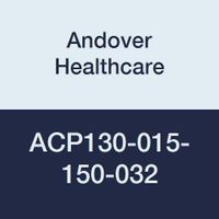 Andover Healthcare ACP130-015-150-032 Victory Tape Cover Tape, 130, 45' Length, 1.5" Width, White, Latex (Pack of 32)