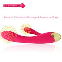 Computer LED New Vibrator with USB Cable Rechargeable Cordless Gift Set- Adjustable 10speed Handheld,Silent Waterproof Desing Perfect for Bathtub, Pool Long Time Use