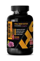 Wellness Supplements for Women - Full Body Detox and Cleanse Complex 920 mg - Milk Thistle Extract - 1 Bottle 100 Capsules