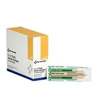 First Aid Only 3/4" X 3" Plastic Bandage, 100 Count Box
