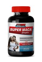 Mens Sexual Health Supplements - Super MACA Complex - Premium Herbal Supplements - maca with Horny Goat Weed - 1 Bottle 60 Capsules