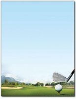 Tee Off Stationery Paper - 80 Sheets