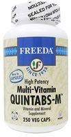 Freeda Quintabs M - 250 Veg Capsules