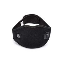 Quisilife Neck Heating Wrap USB Heated Pain Relief Therapy Neck Wrap Hot Therapy Neck Heating Pad for Neck Pain Arthritis with 3 Adjustable Heating Modes (Color : Black, Size : Free Size)
