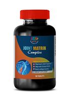 Natural Joint Vitamin - Joint Matrix Complex - Premium Quality - Dietary Supplement - msm and glucosamine Capsules - 1 Bottle 90 Tablets