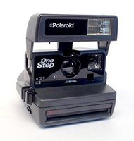 Polaroid 600 One Step Instant Camera with 600 Electronic Flash