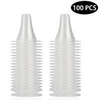 100 pcs Disposable Ear Thermometer Probe Covers/Refill Caps/Lens Filters Cap for hermoScan Models, Ear Thermometer Replacement Lens Filters Probe Cover Cap