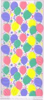 IGC Cello Cellophane Favor Treat Party Bags w/Twist-Ties - Balloons Design