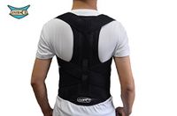 ZSZBACE Back Posture Corrector, Adjustable Clavicle & Shoulder Support Brace For Men & Women Posture Brace to Improve Bad Posture, Thoracic Kyphosis, Shoulder Alignment, Upper Back Pain Relie (XXL)