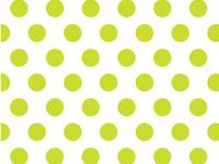 10ct Citrus Lime Green Polka DOTS White Tissue Paper for Gift Wrapping 20"x30" Sheets nfLG -1040