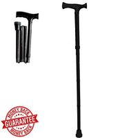 Premium Adjustable Folding Walking Canes Sticks for Men Women Aid Support Mobility Aids For Seniors Disabled and Elderly Stick Cane 33-37 inches