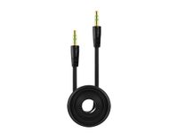 LG Optimus Fuel Flat Wire 3.5mm Audio Cable for Smartphones/Tablets/MP3 Players - Black