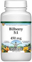 Bilberry 5:1-450 mg (100 Capsules, ZIN: 519257) - 3 Pack