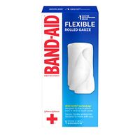 J&J Rolled Gauze 4x 2.5y Size 1ct J&J Rolled Gauze 4x 2.5yd