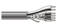 200' Belden 8786 22 AWG 2 Conductor PVC Insulation Gray Special Audio Communication And Instrumentation Cable