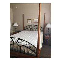 Magnetic Mattress Pad Deluxe Series Twin (Single) Size with 112 Magnets