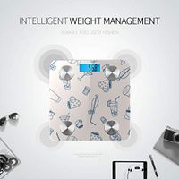 Cute Boba Green Tea Drink Electric Scales for Weight Best Weight Scale Most Accurate Bathroom Scale Tracks 8 Key Compositions Analyzer Sync with Fitness Apps 400 Lbs