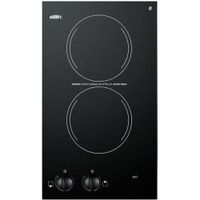 Summit CR2110 115V Electric Cooktop with 2 Burners, 12-Inch