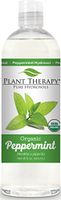 Plant Therapy Peppermint Organic Hydrosol Flower Water, By-Product of Essential Oils 16 oz